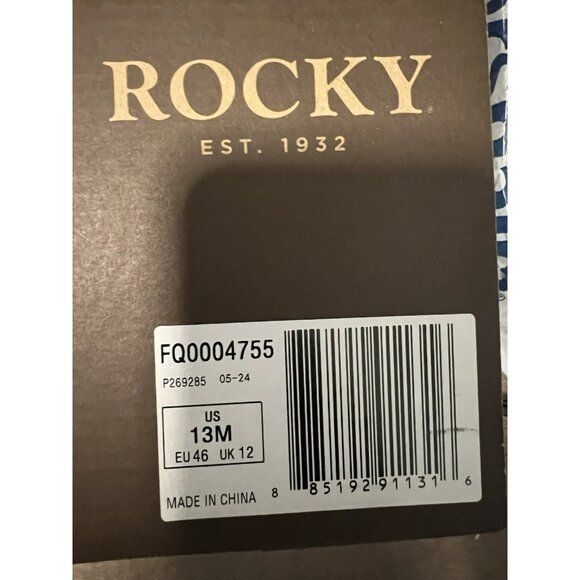 Rocky Core Men’s Size 13M Waterproof 800G Insulated Outdoor Camo Boots main image 5